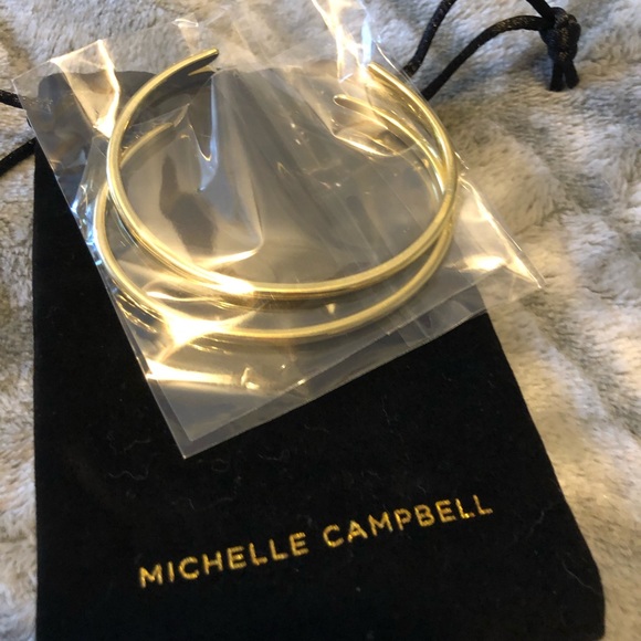 Michelle Campbell Gold Talon Bracelet Set - Picture 3 of 4